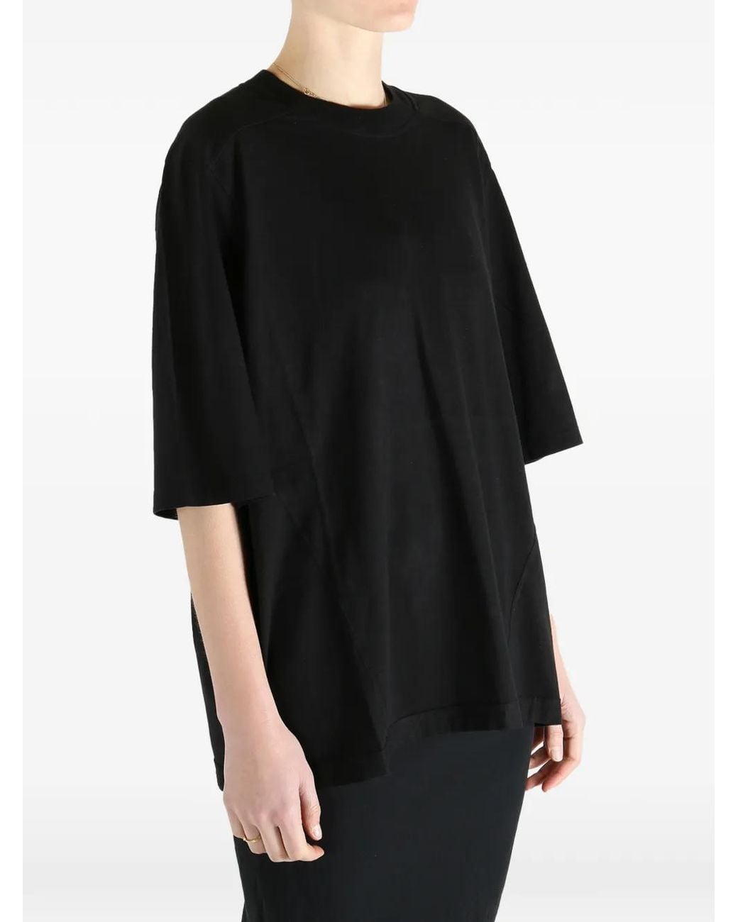 Rick Owens Black Walrus T-Shirt