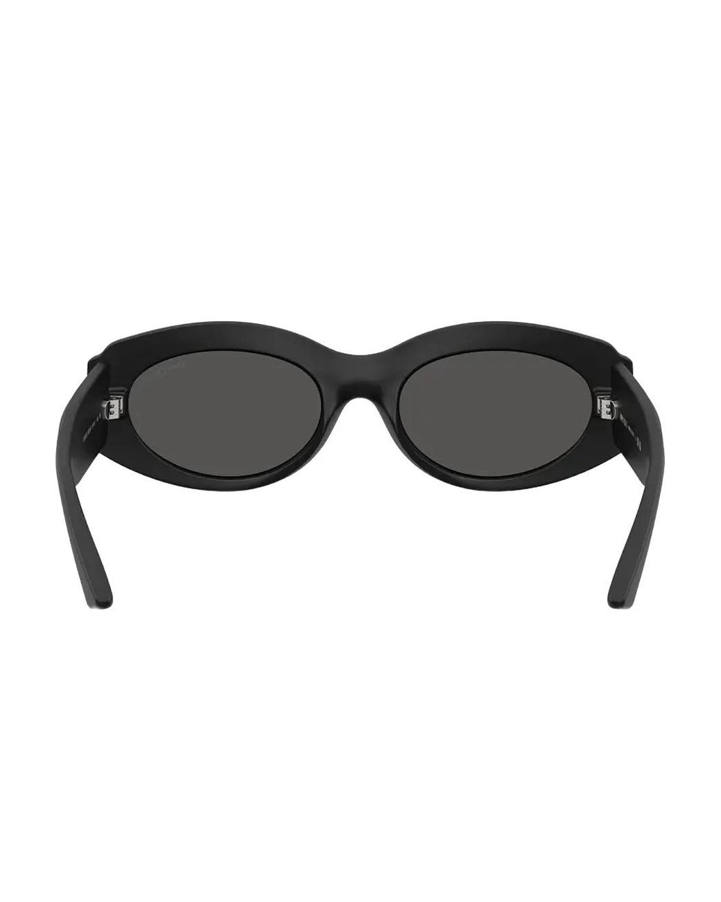 Jimmy Choo Black Sue Oval-Frame Sunglasses