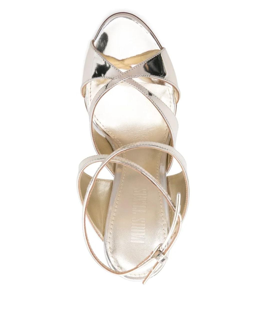 Paris Texas Metallic 105Mm Laila Sandals