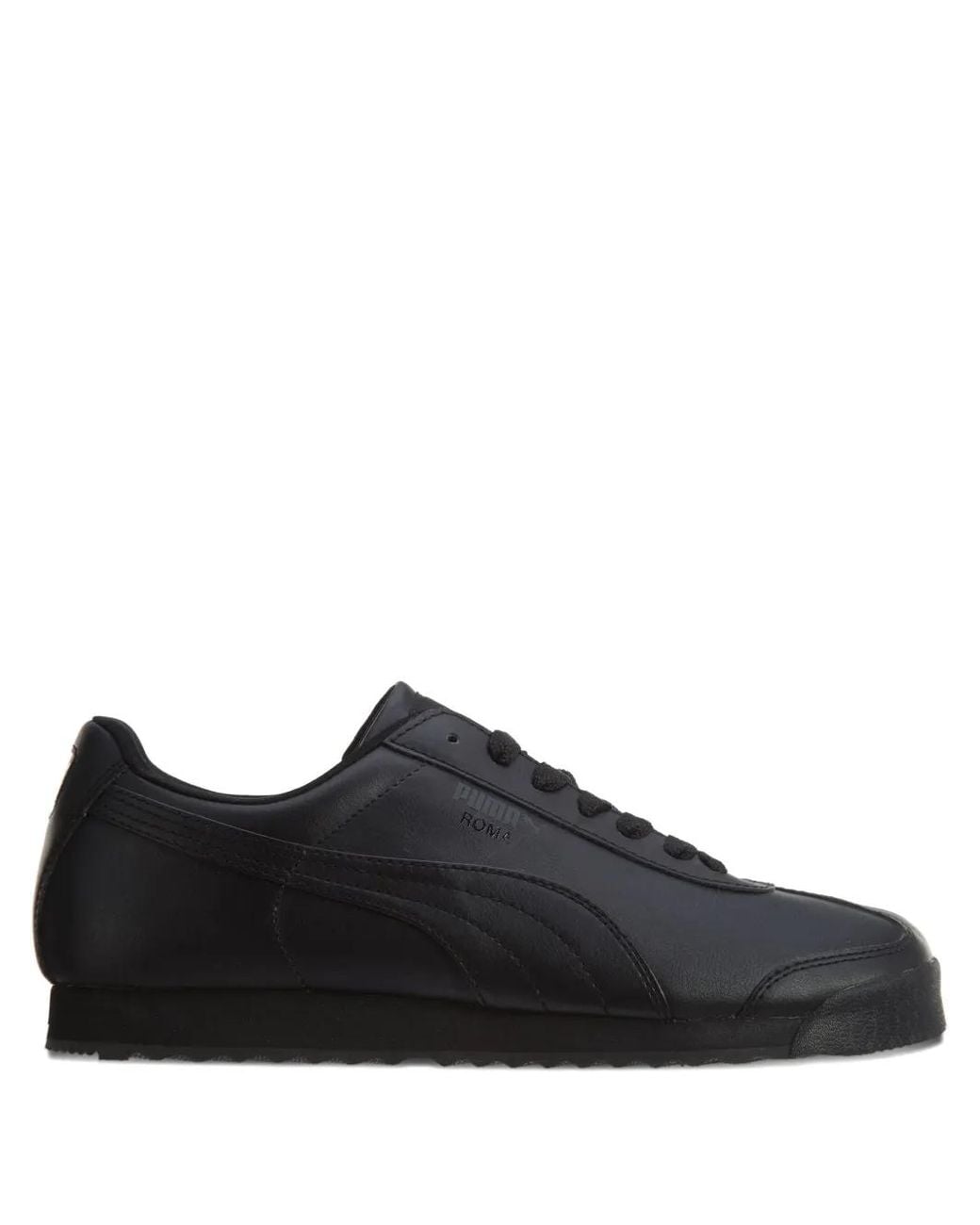 PUMA Black Roma Sneakers for men