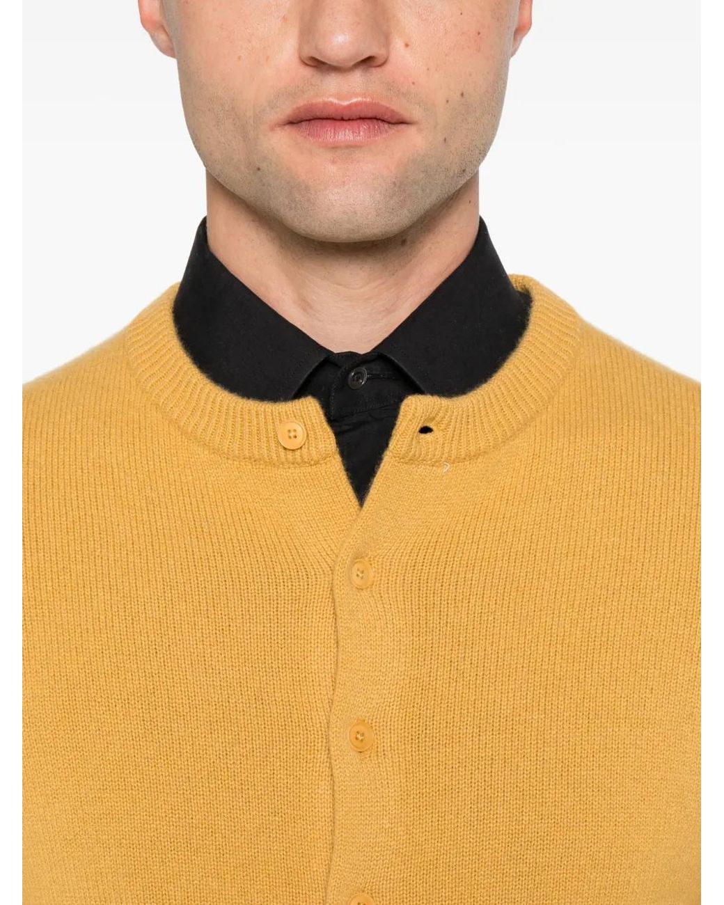 Extreme Cashmere Yellow Little Lamb Cardigan