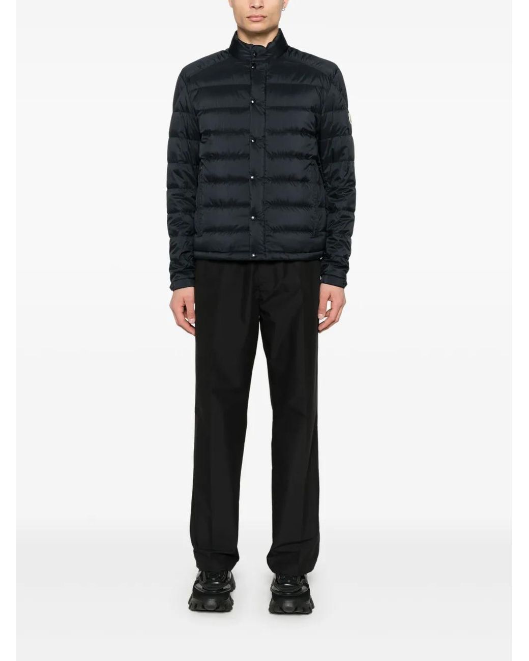 Moncler Blue Selves Jacket for men