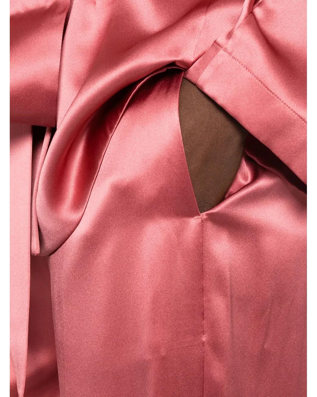 Joseph Pink Pantalon Palazzo À Taille Élastiquée Dijon