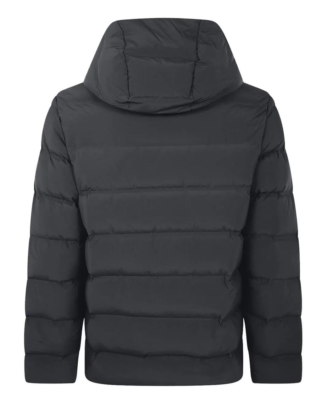 Rrd Black Zip-Up Hooded Jacket for men