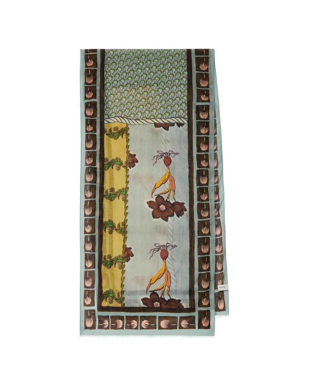 Écharpe En Laine Vierge À Motif Floral Paul Smith pour homme en coloris Green