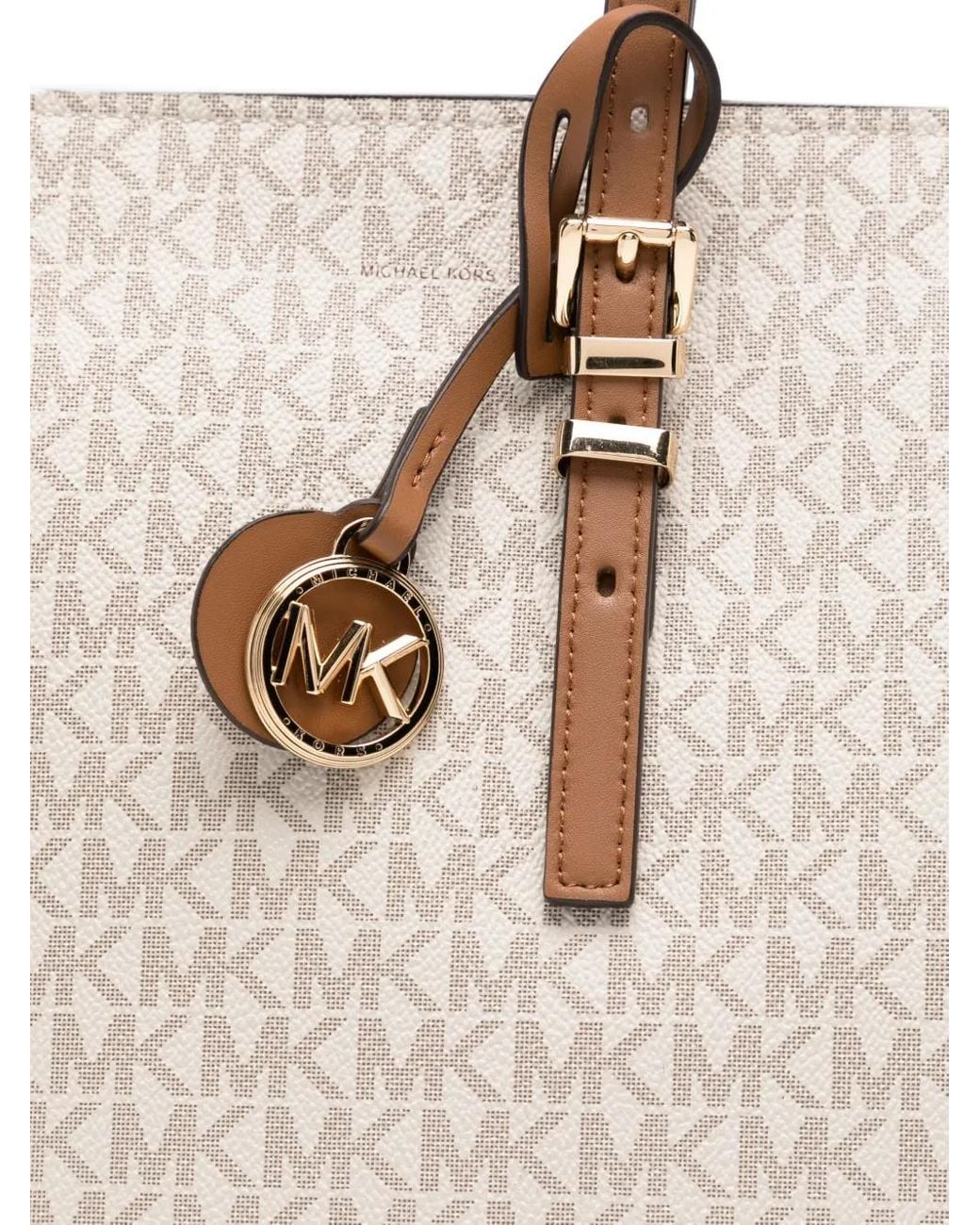 Michael Kors Natural Large Quinn Tote Bag