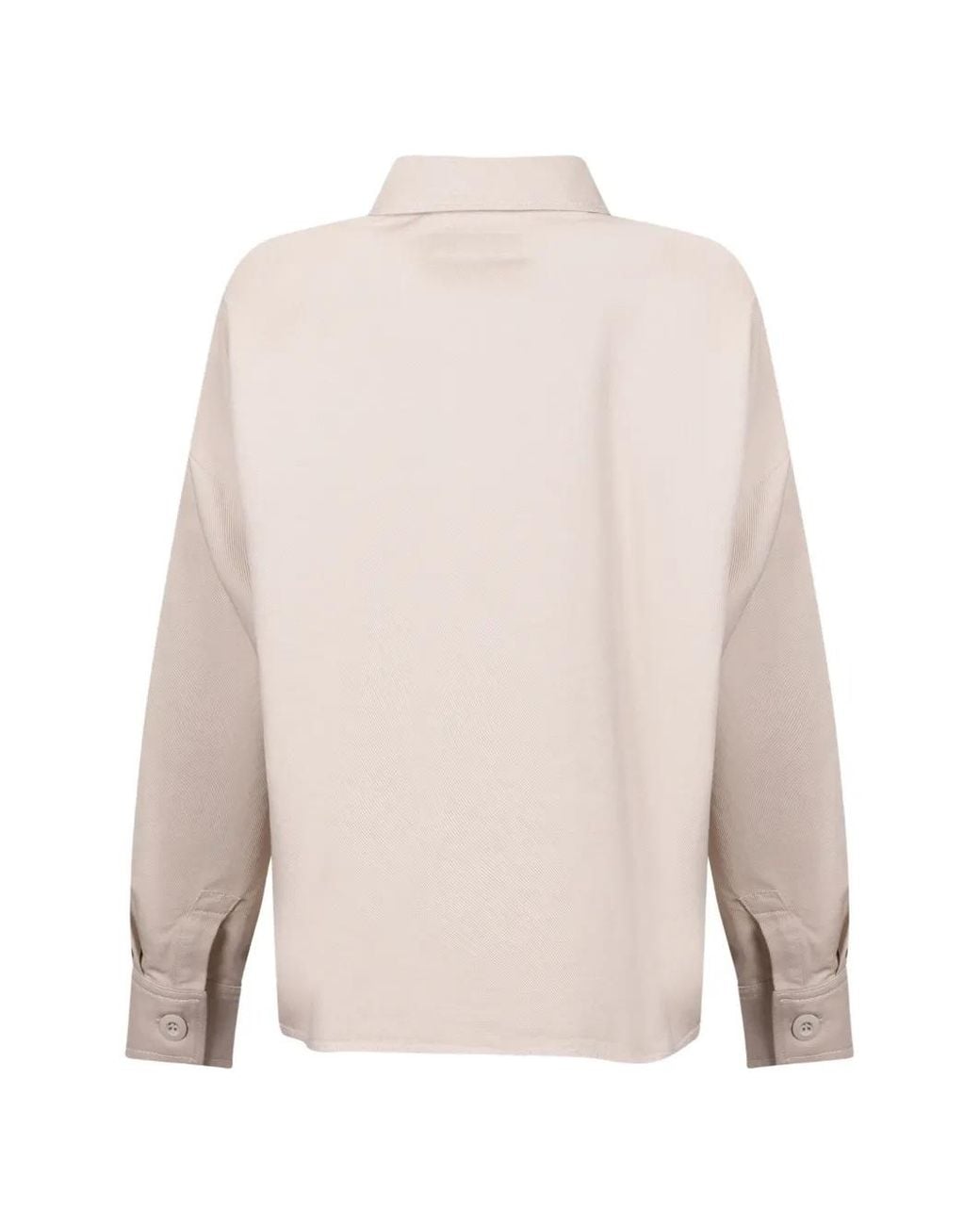 Weekend by Maxmara Natural Patch-Pocket Button Shirt