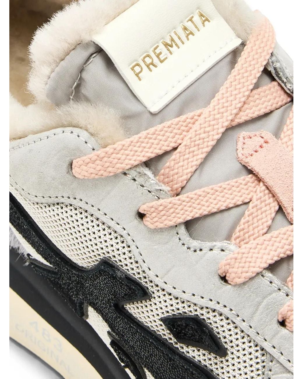 Premiata White Lauryn Sneakers