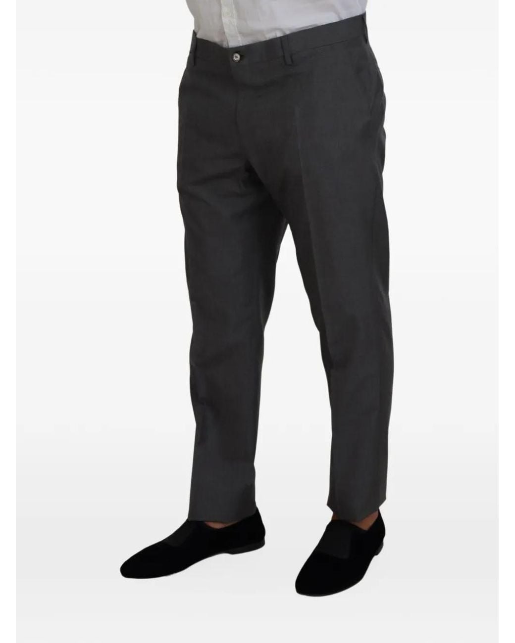 Dolce & Gabbana Black Martini Single-Breasted Suit (Set Of Three) for men