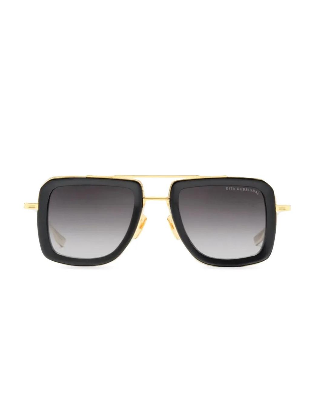 Dita Eyewear Black Dubsignal Double-Bridge Sunglasses