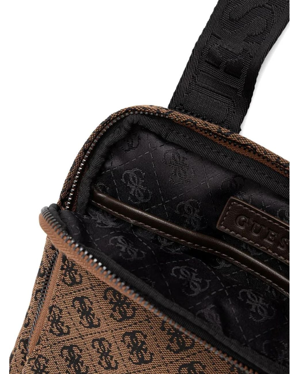 Guess Kuriertasche Mit Monogrammmuster in Brown für Herren
