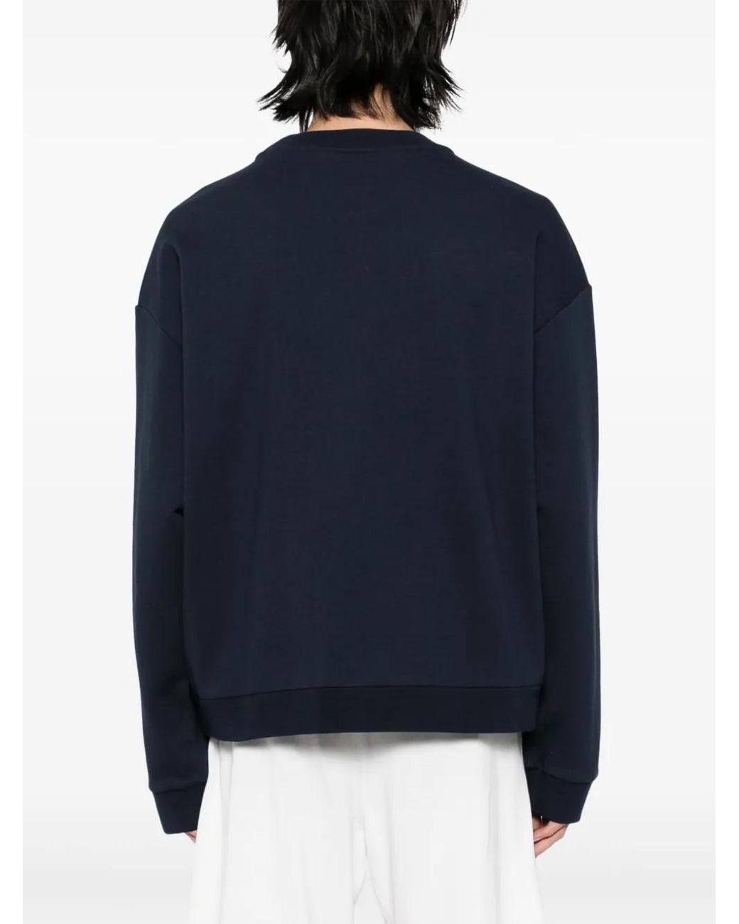 Kiton Blue Knt Sweatshirt for men