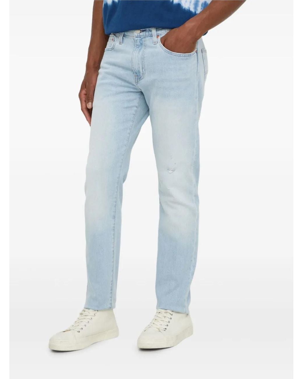 Levi's Blue 512 Tapered Jeans for men