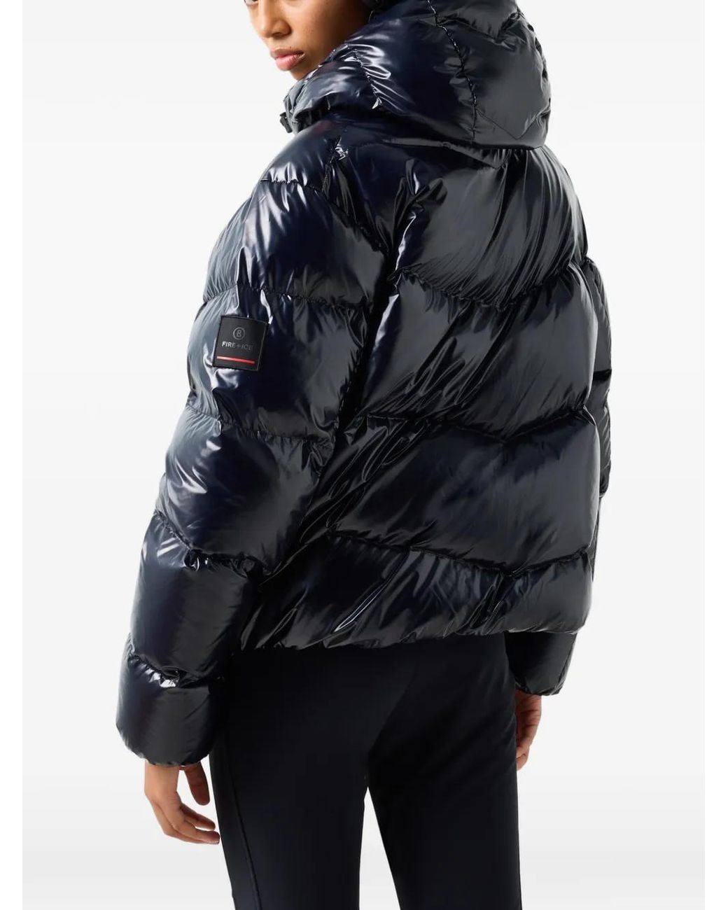 Bogner Fire + Ice Vally Gewatteerd Ski-Jack in het Blue