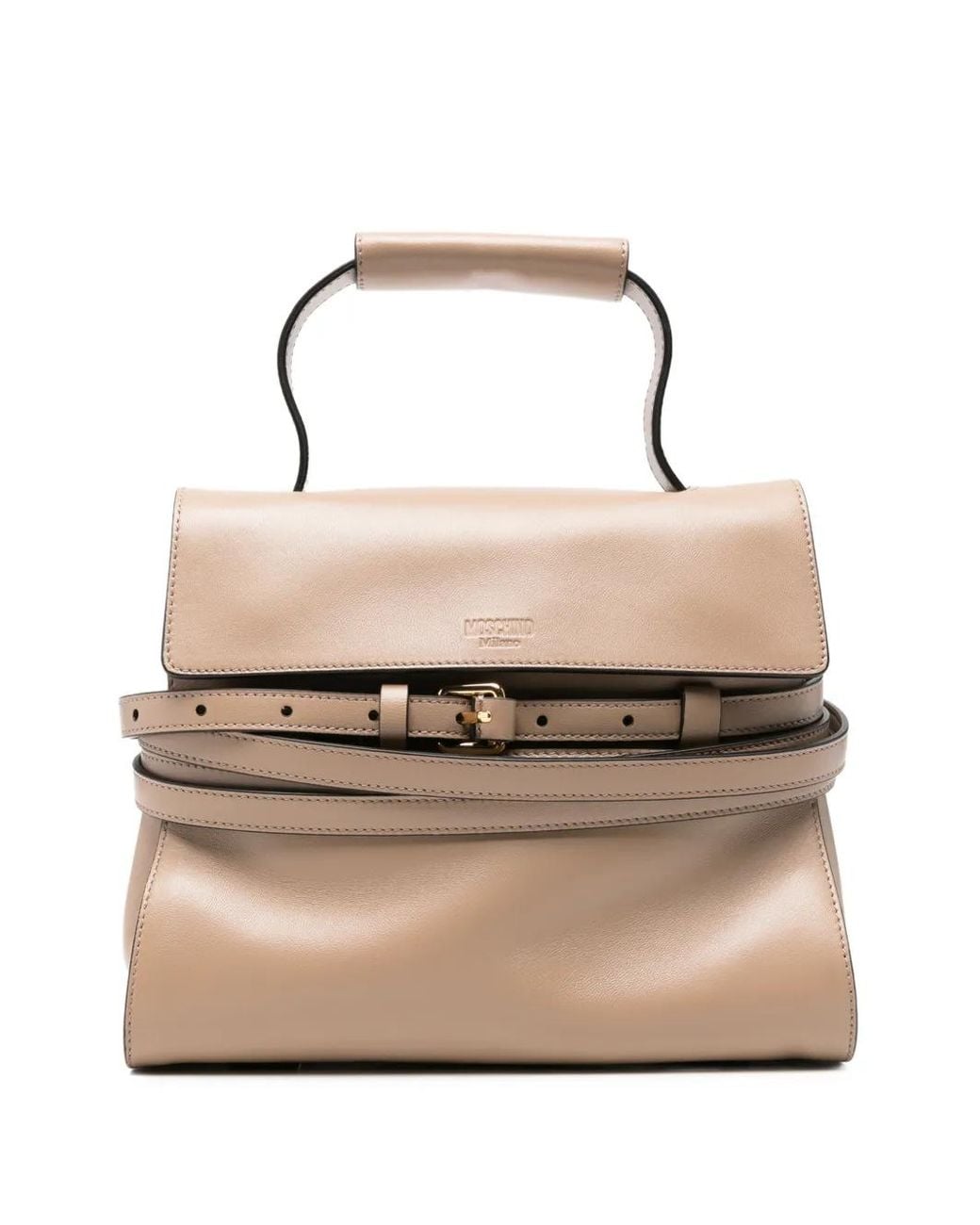 Borsa Tote di Moschino in Natural