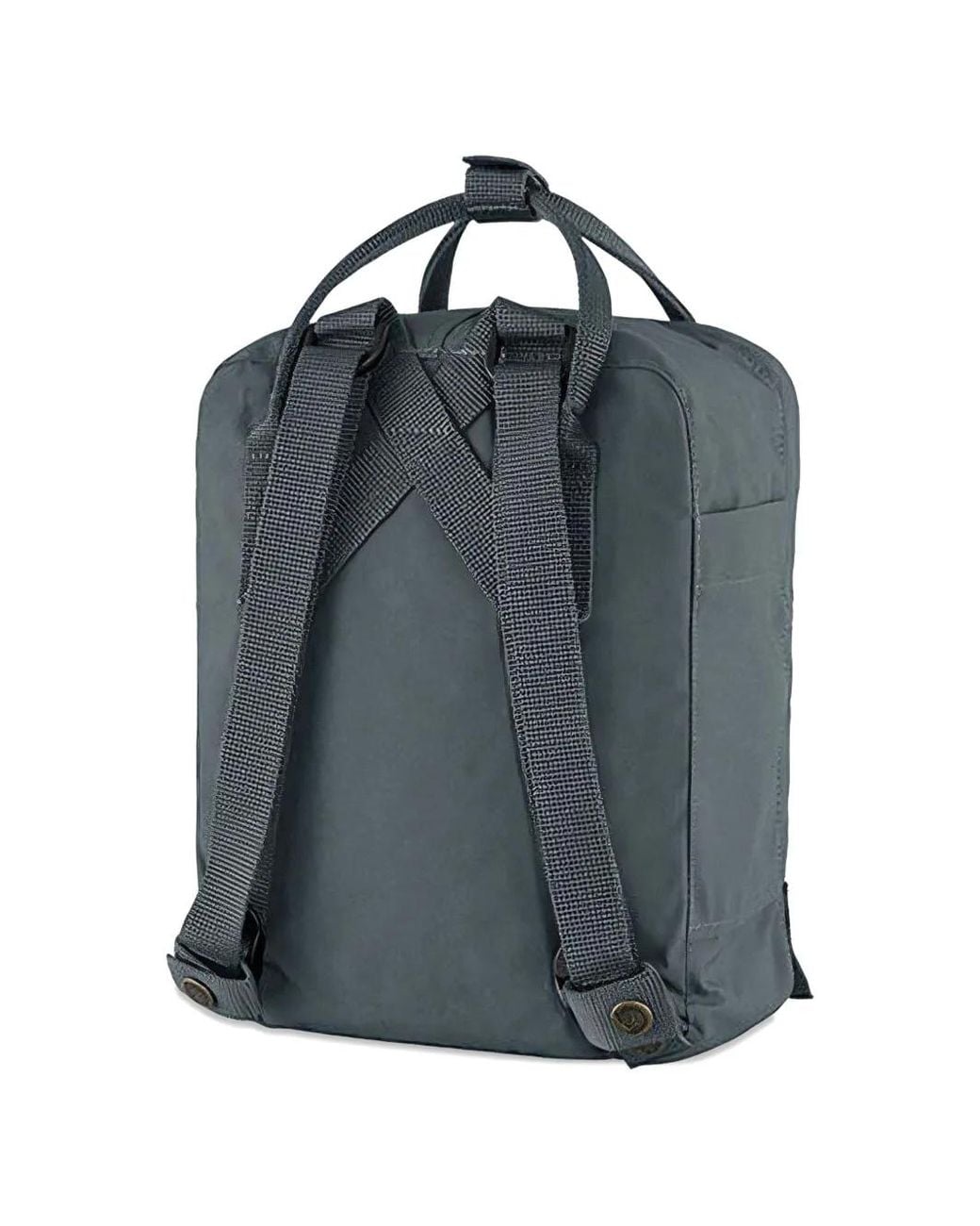 Fjallraven Blue Kånken Logo-Patch Backpack