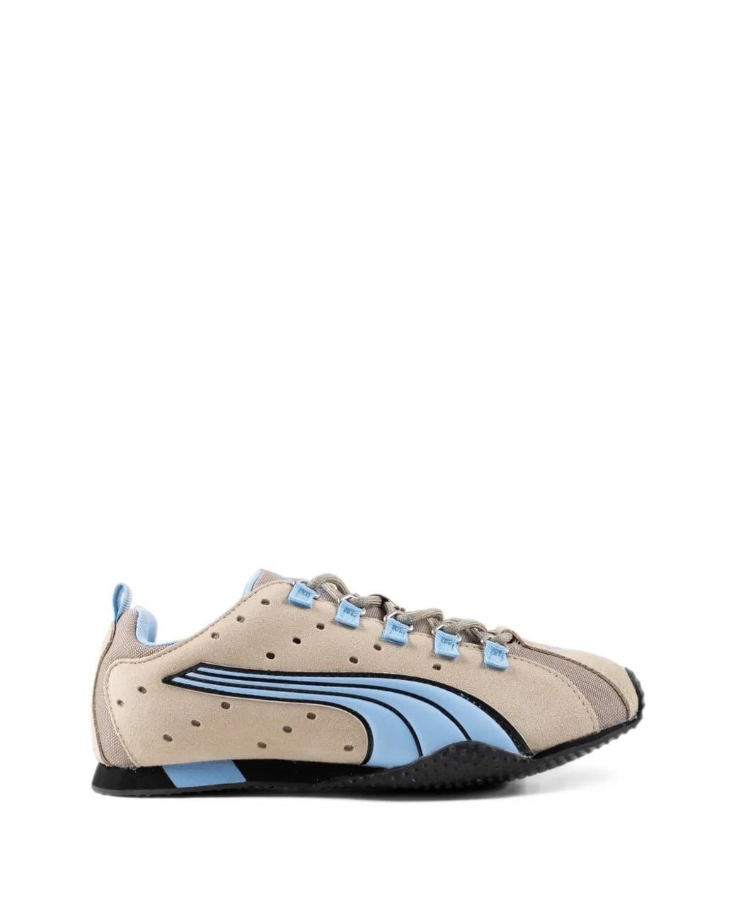 PUMA Blue H-Street Wtr Ii Perforated Panelled Sneakers
