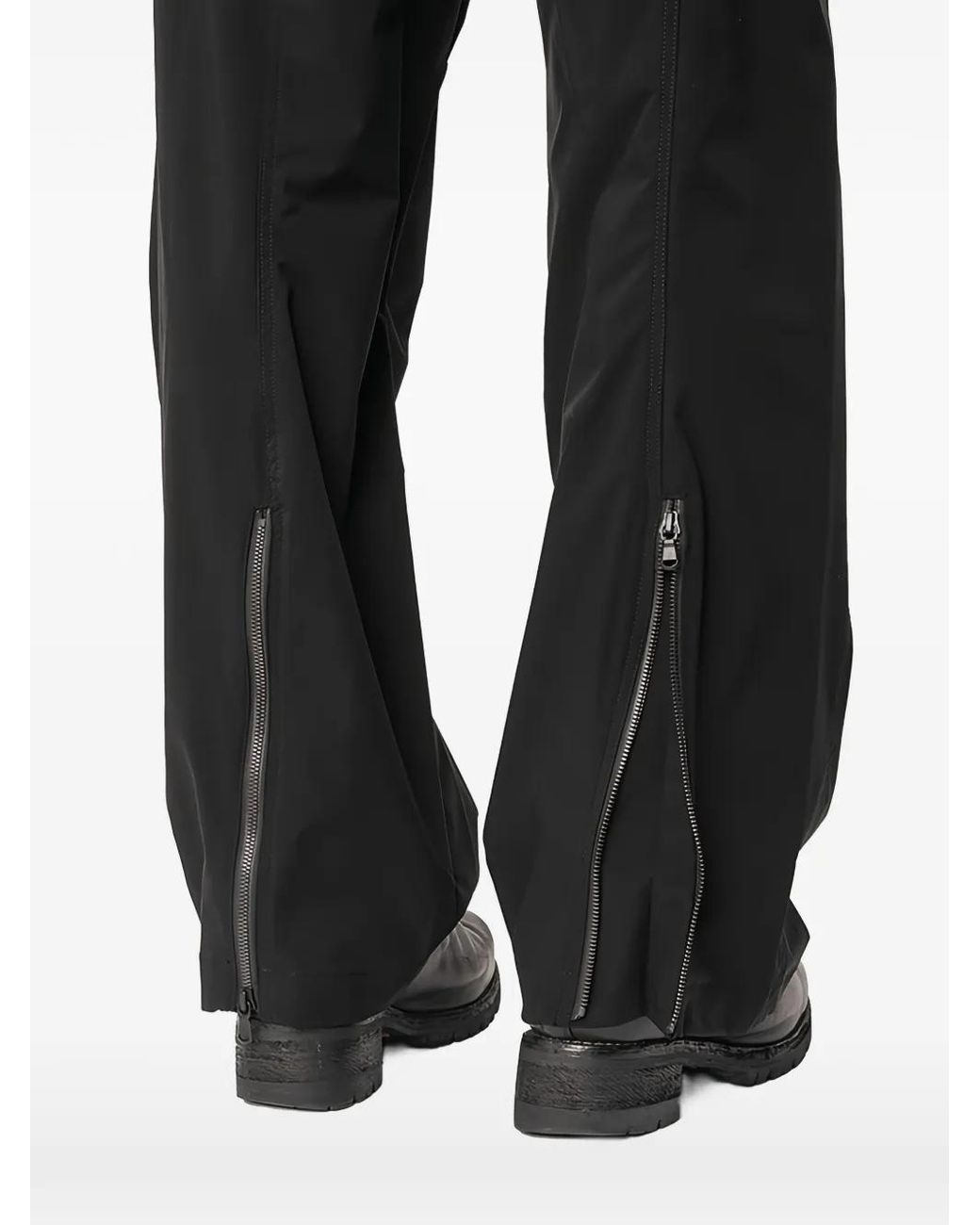 The Viridi-anne Black Water-Repellent Stretch Pants for men