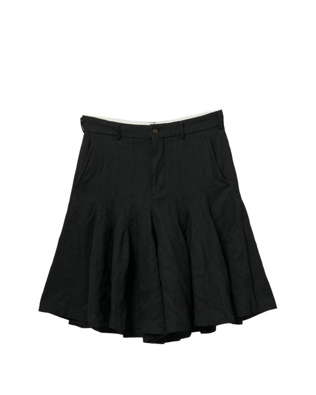Comme des Garçons Black Short À Design Plissé for men