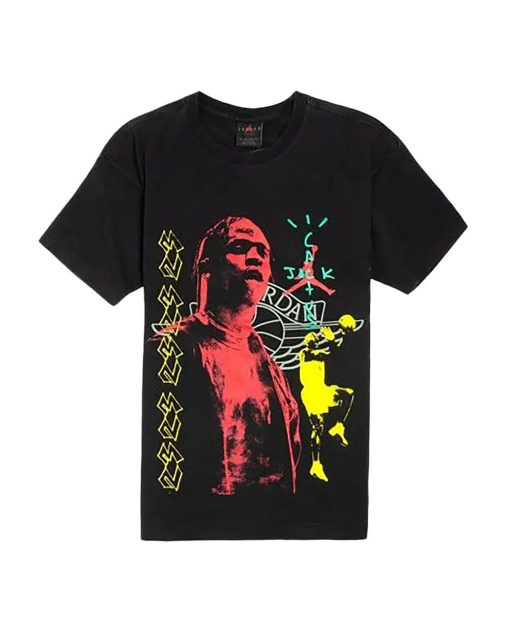 Nike Black Mj 1 Graphic-Print T-Shirt for men