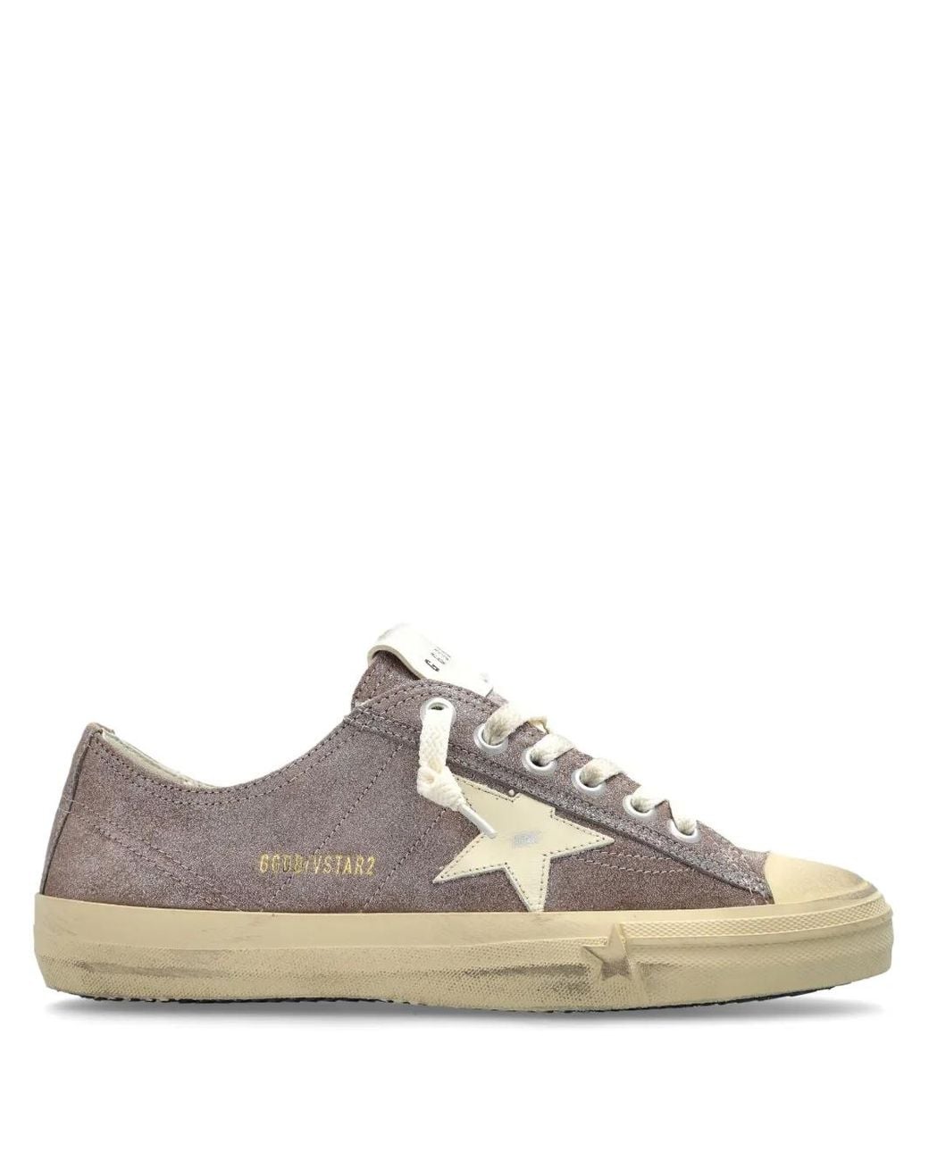Golden Goose Deluxe Brand Brown V-Star Sneakers