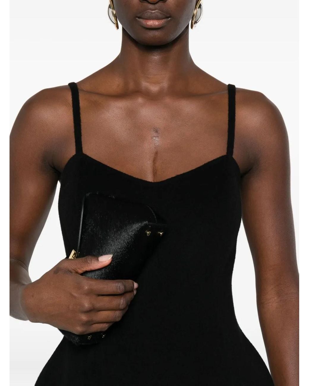 Robe À Design Structuré Rohe en coloris Black