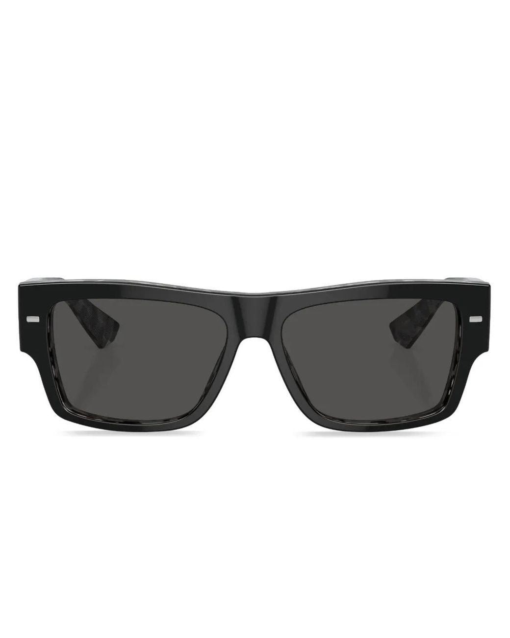 Dolce & Gabbana Black Square-Frame Tinted Lenses for men