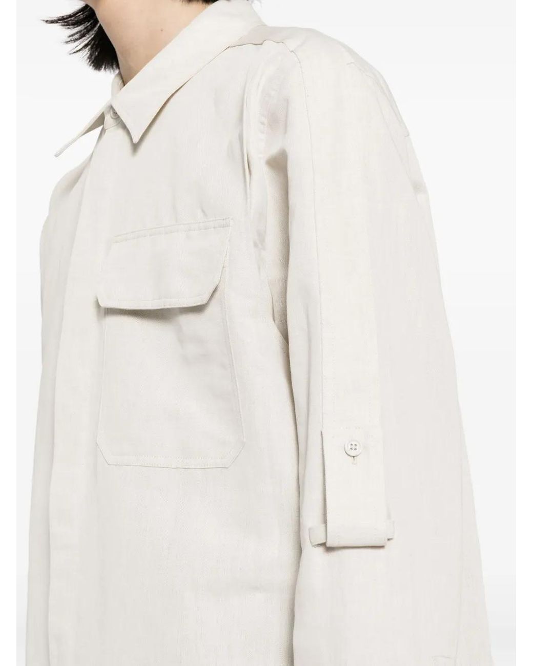 Camicia di Helmut Lang in Natural da Uomo