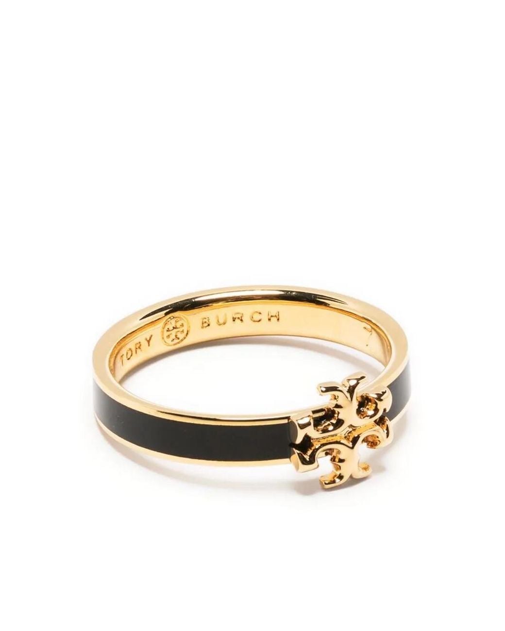 Tory Burch Metallic Icon Enamel Ring
