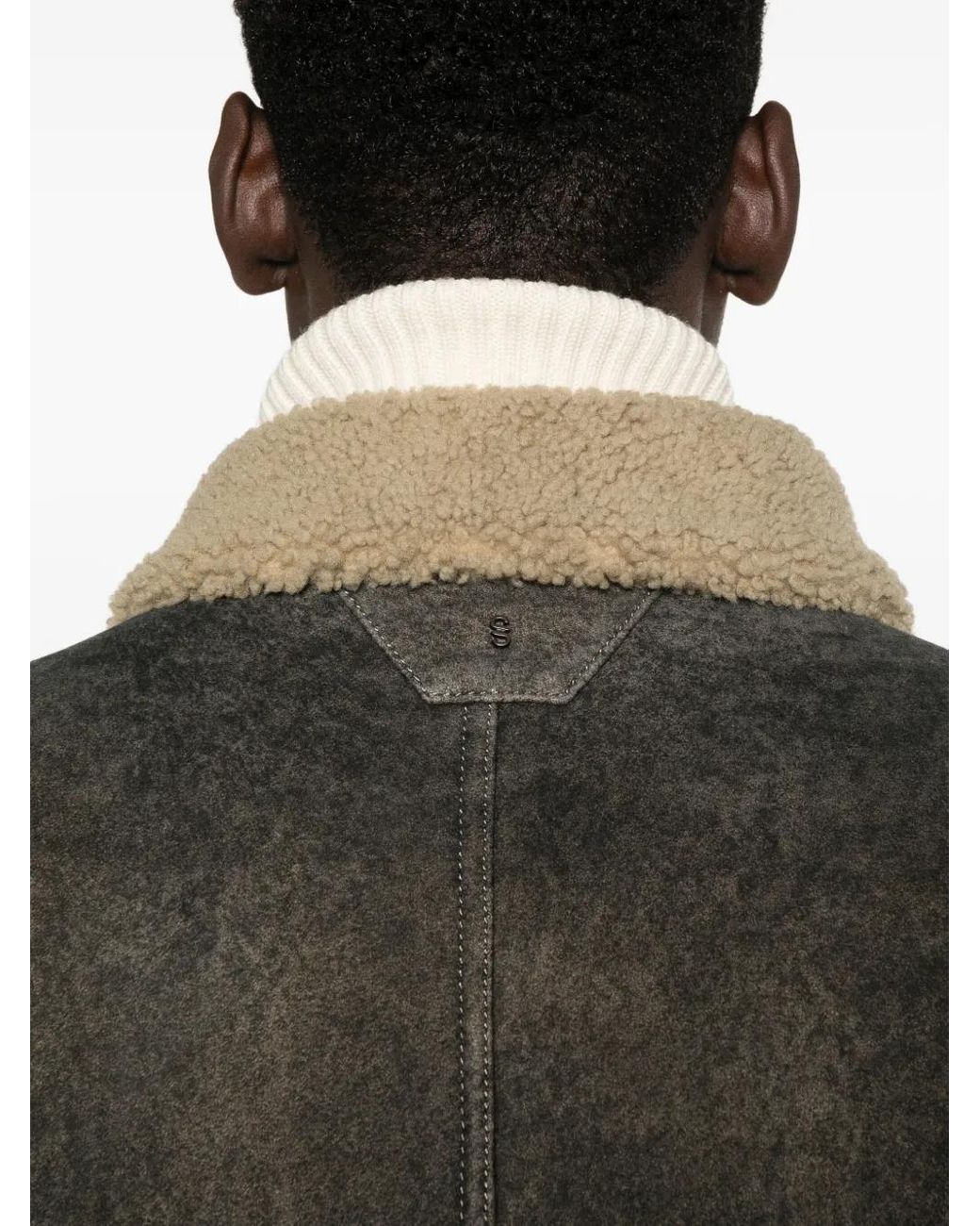 Salvatore Santoro Gray Flap-Pocket Jacket for men