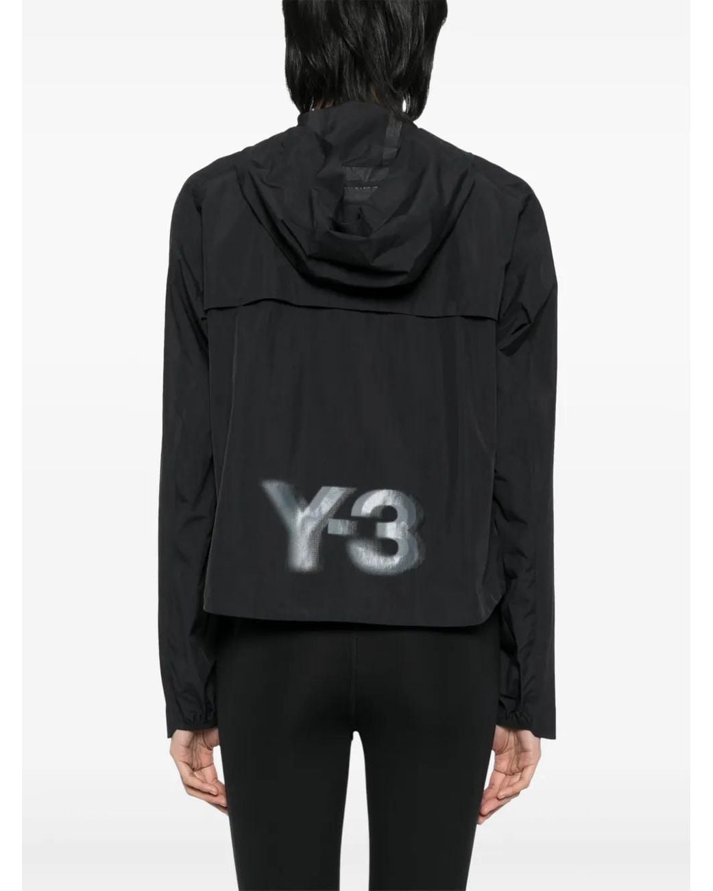 Y-3 Hardloopjack in het Black