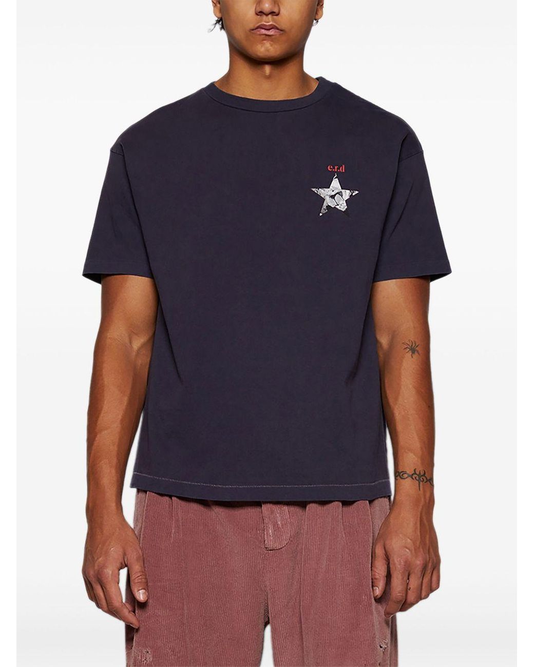 Enfants Riches Deprimes Pleasures Denied T-Shirt in Blue for Men