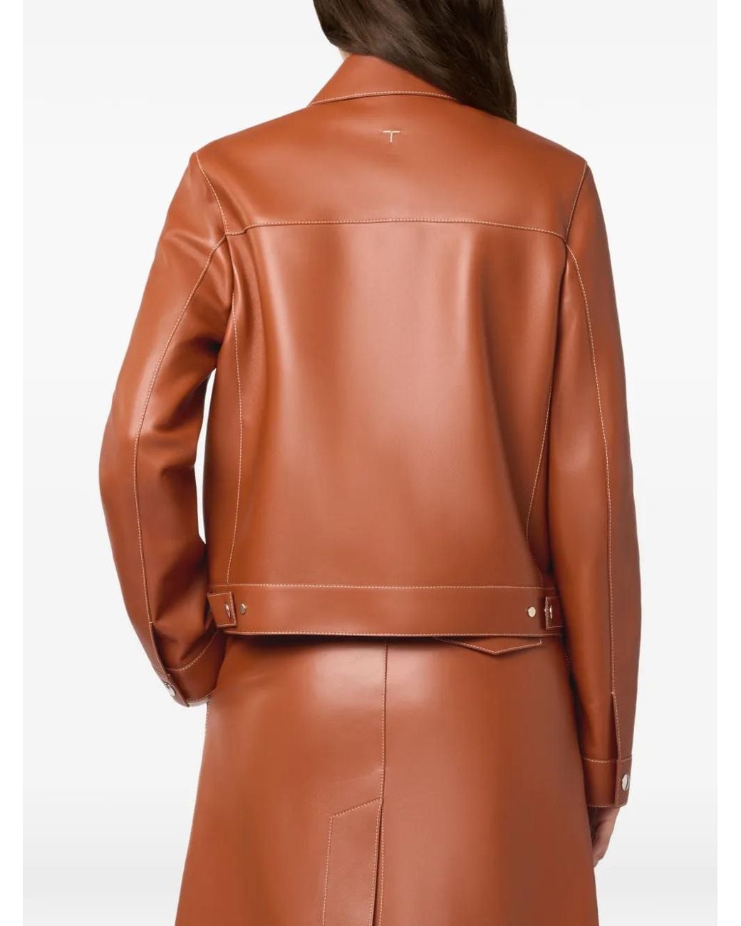 Tod's Orange Jacket