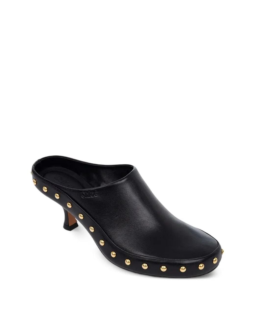 Chloé Black Junie Heeled Mules