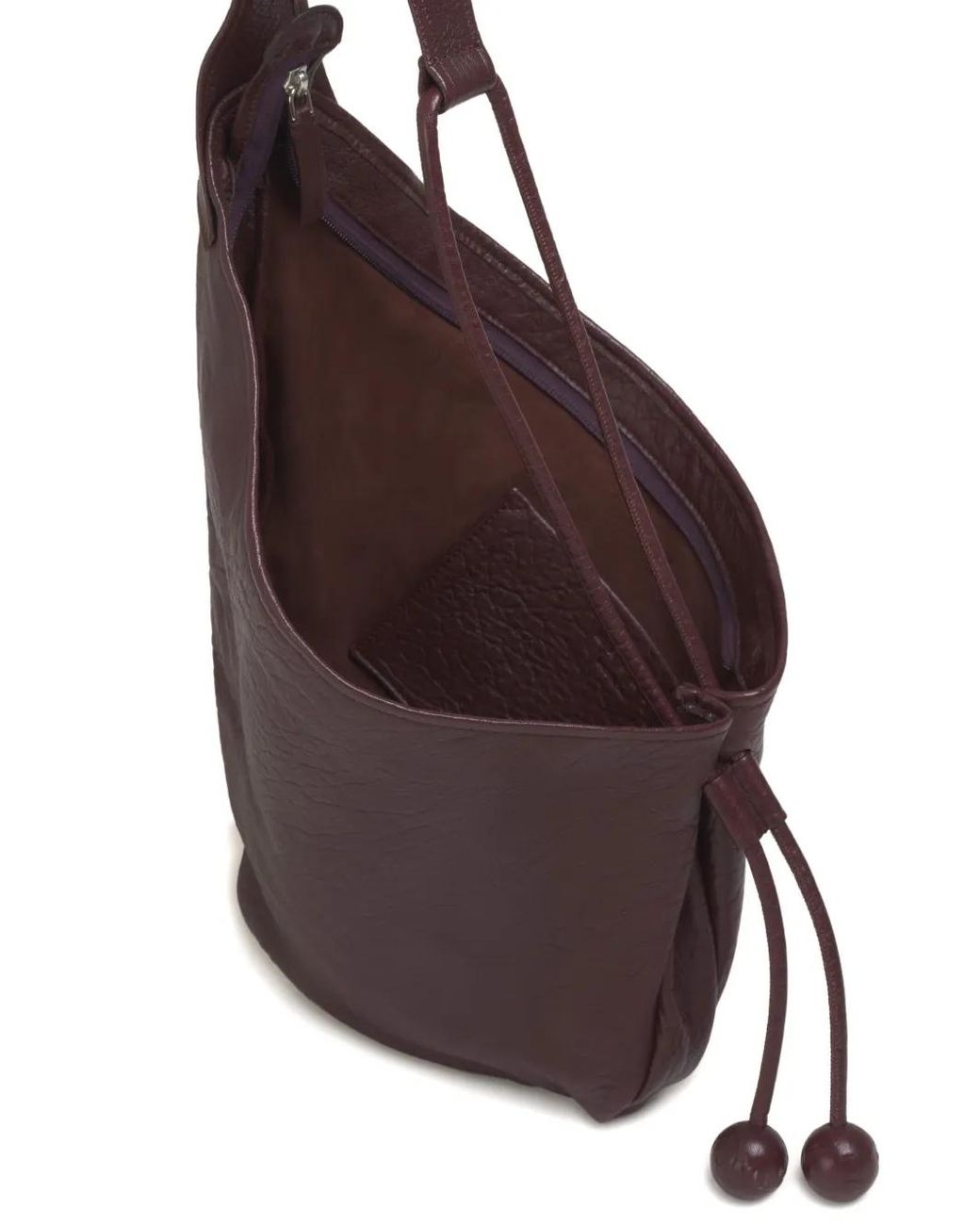 Marni Purple Small Nappa Shoulder Bag