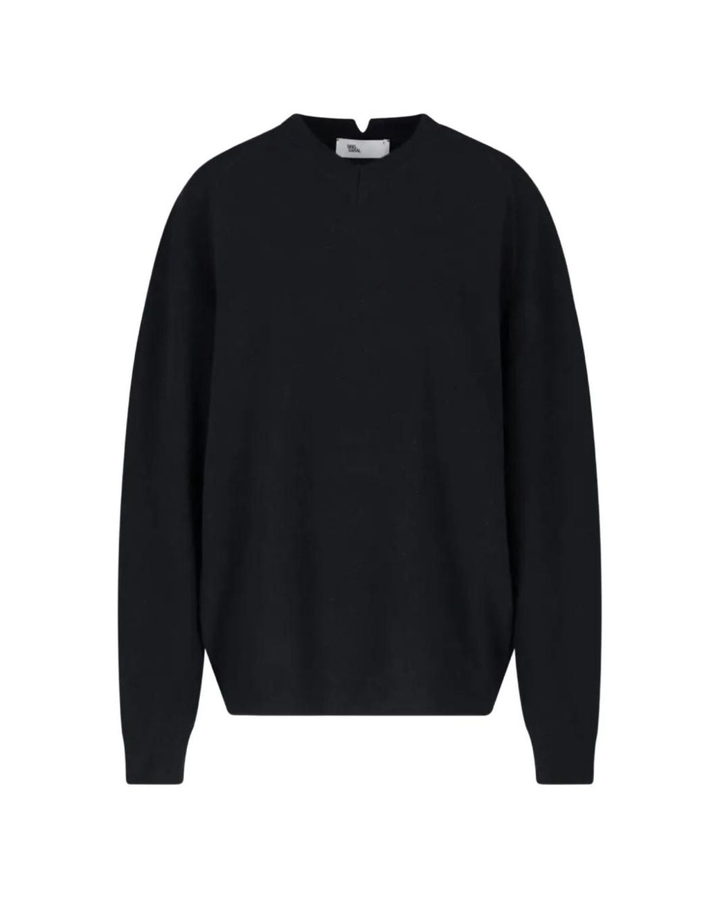 Sibel Saral Blue Kerem V-Neck Sweater