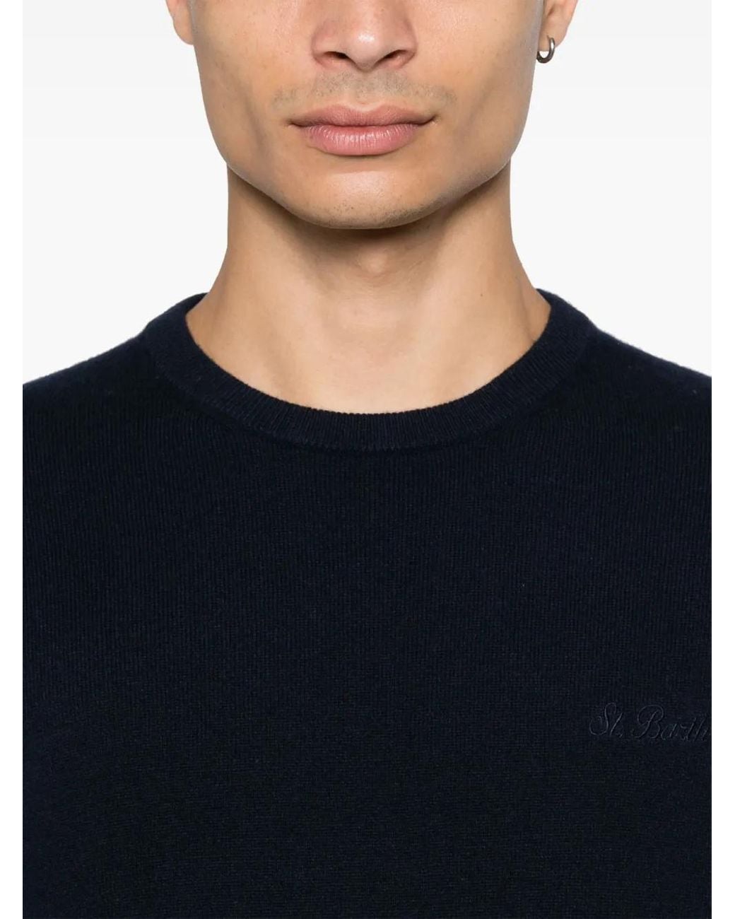 Mc2 Saint Barth Blue Regent Sweater for men