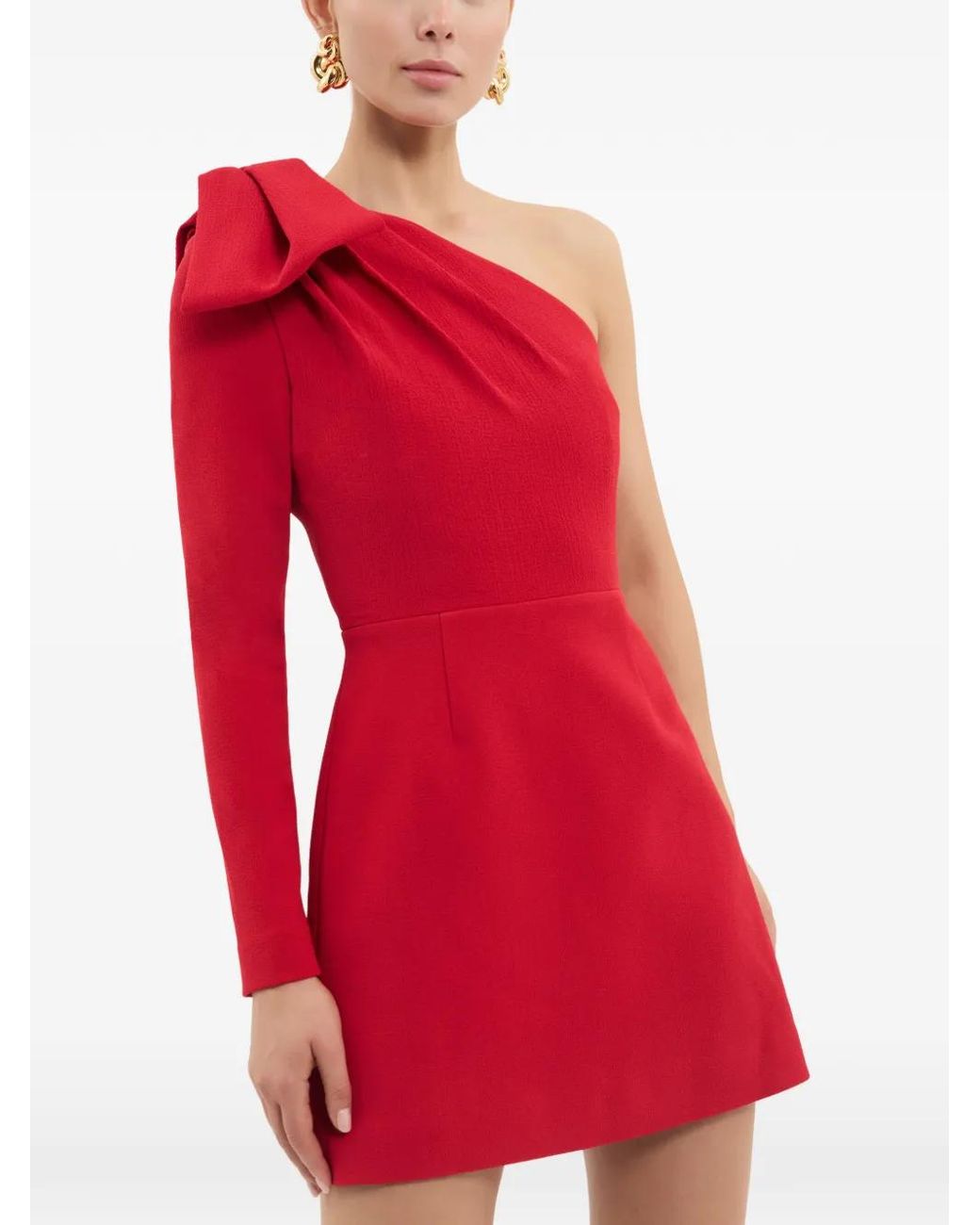 Rebecca Vallance Red Raziel Mini Dress