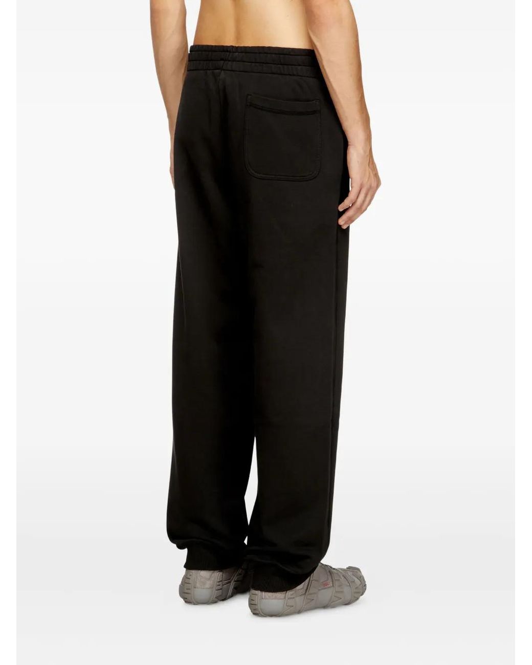 DIESEL Black P-Marky-Iod Track Pants for men