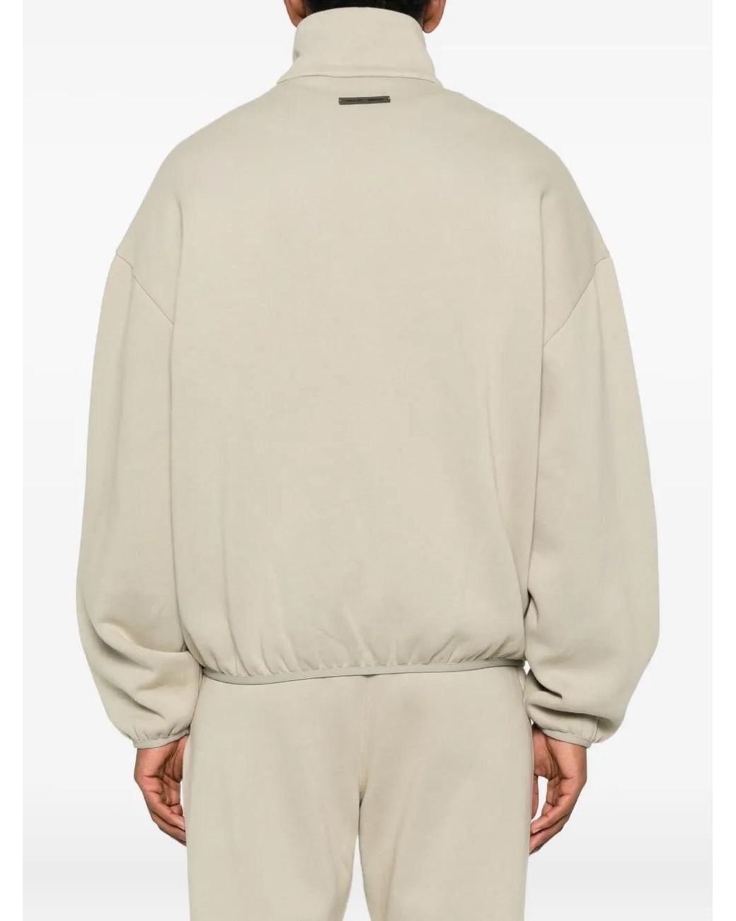 Fear Of God Natural High-Neck Zip-Up Sweatshirt for men