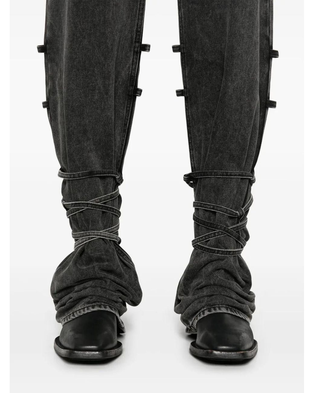 Vaqueros Con Lazo McQueen de hombre de color Black