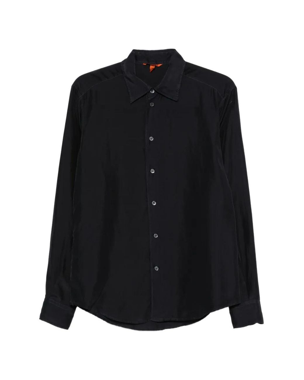 Barena Black Chemise À Manches Longues for men