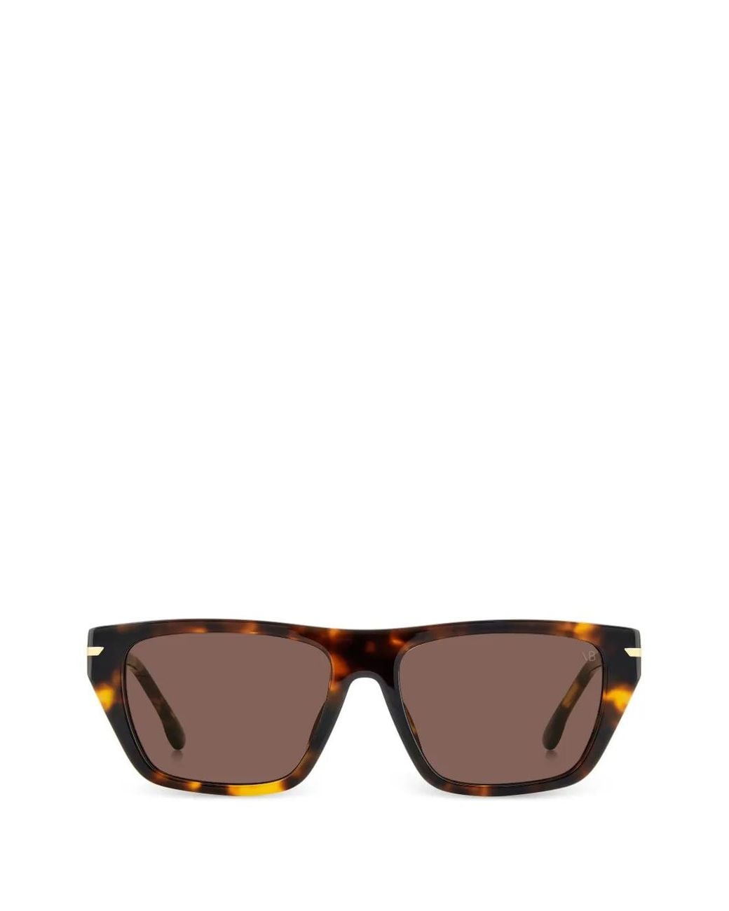 Victoria Beckham Gray Cat-Eye Sunglasses
