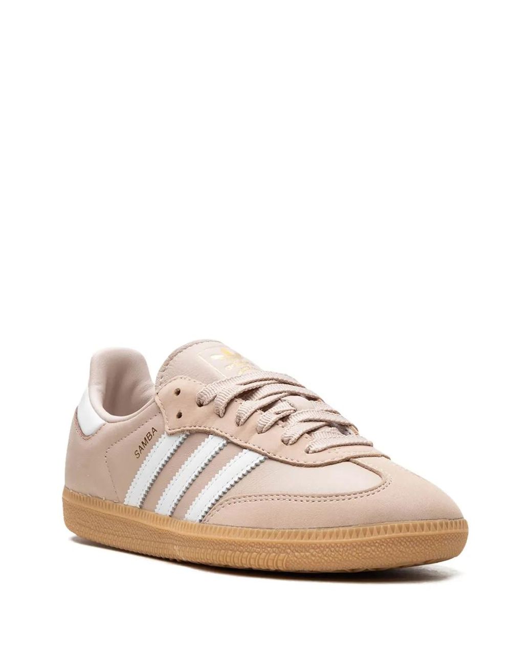 adidas Samba Og "Wonder Taupe" Low-Top Sneakers in Pink | Lyst