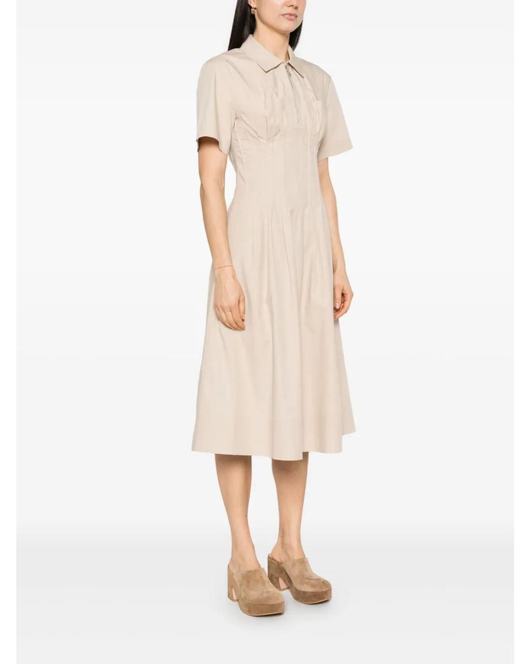 Tory Burch Natural Midi Dresses