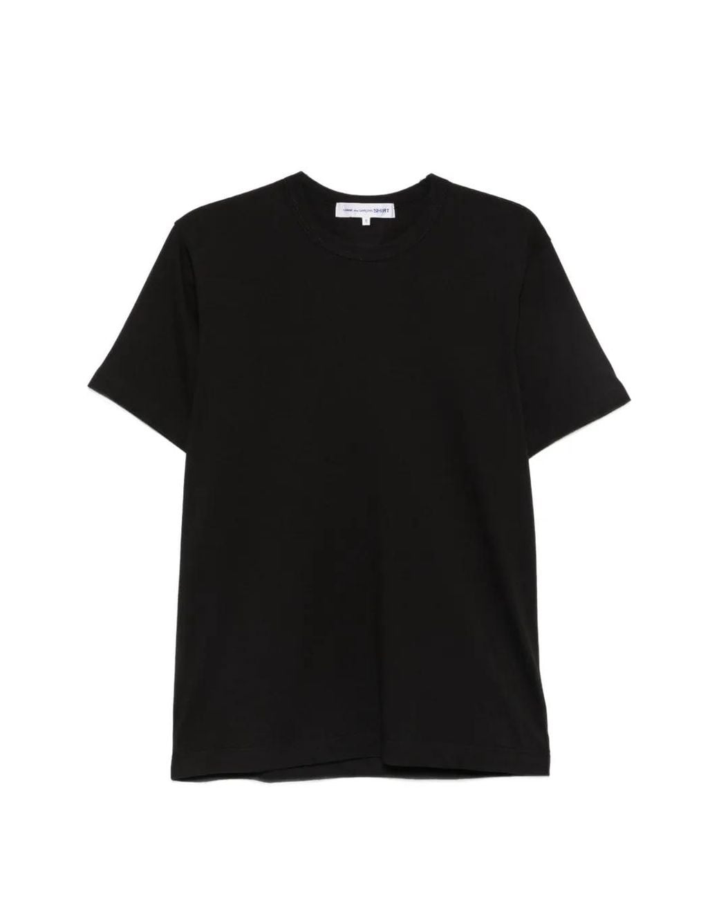 Comme des Garçons Black Logo-Print Cotton T-Shirt for men