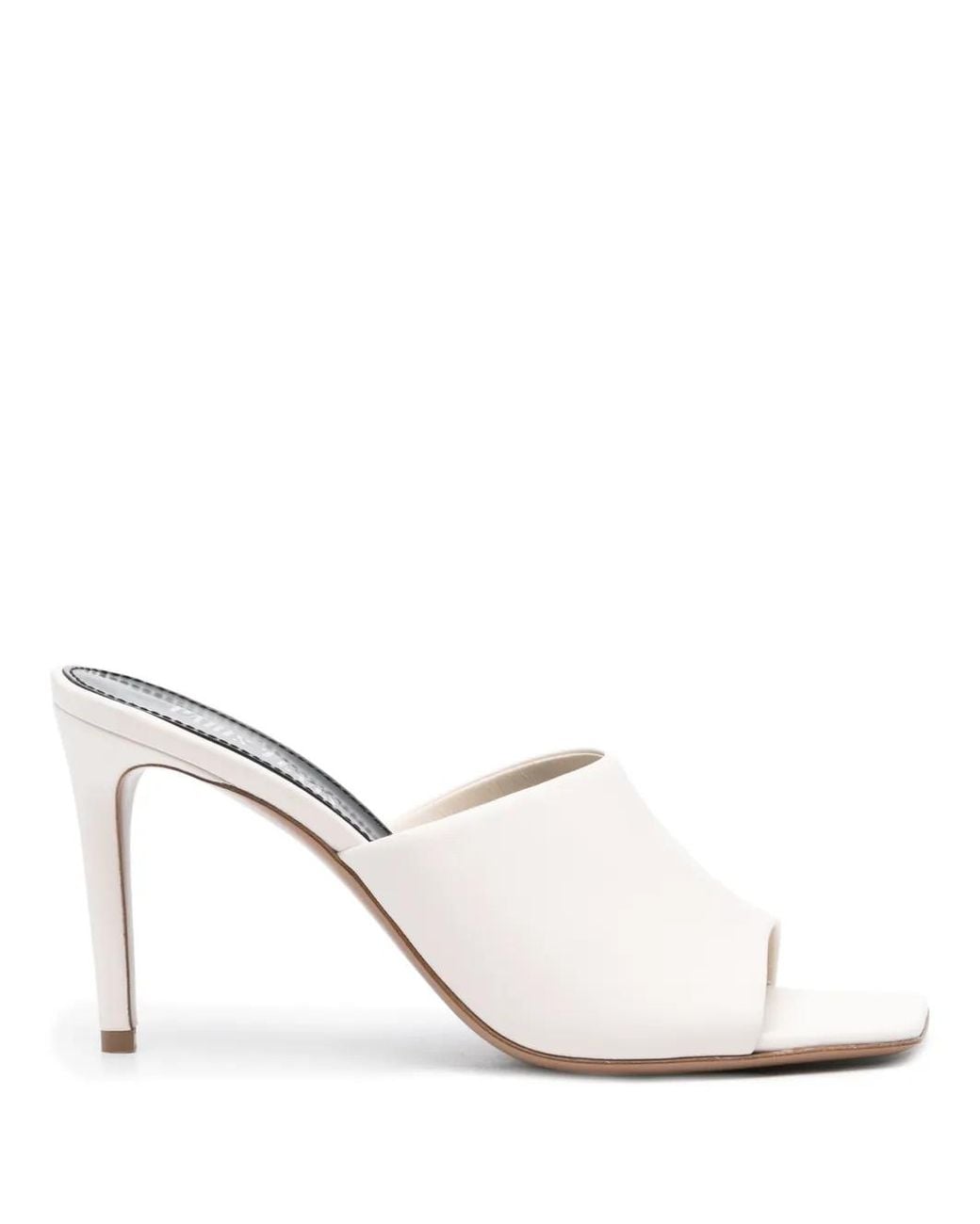 Paris Texas White Flat Shoes