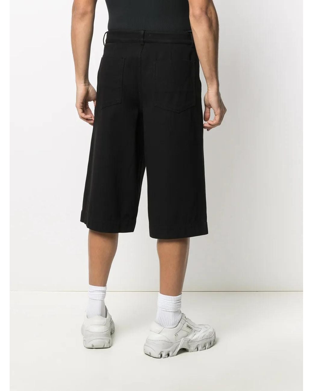 KENZO Ruimvallende Shorts in het Black voor heren