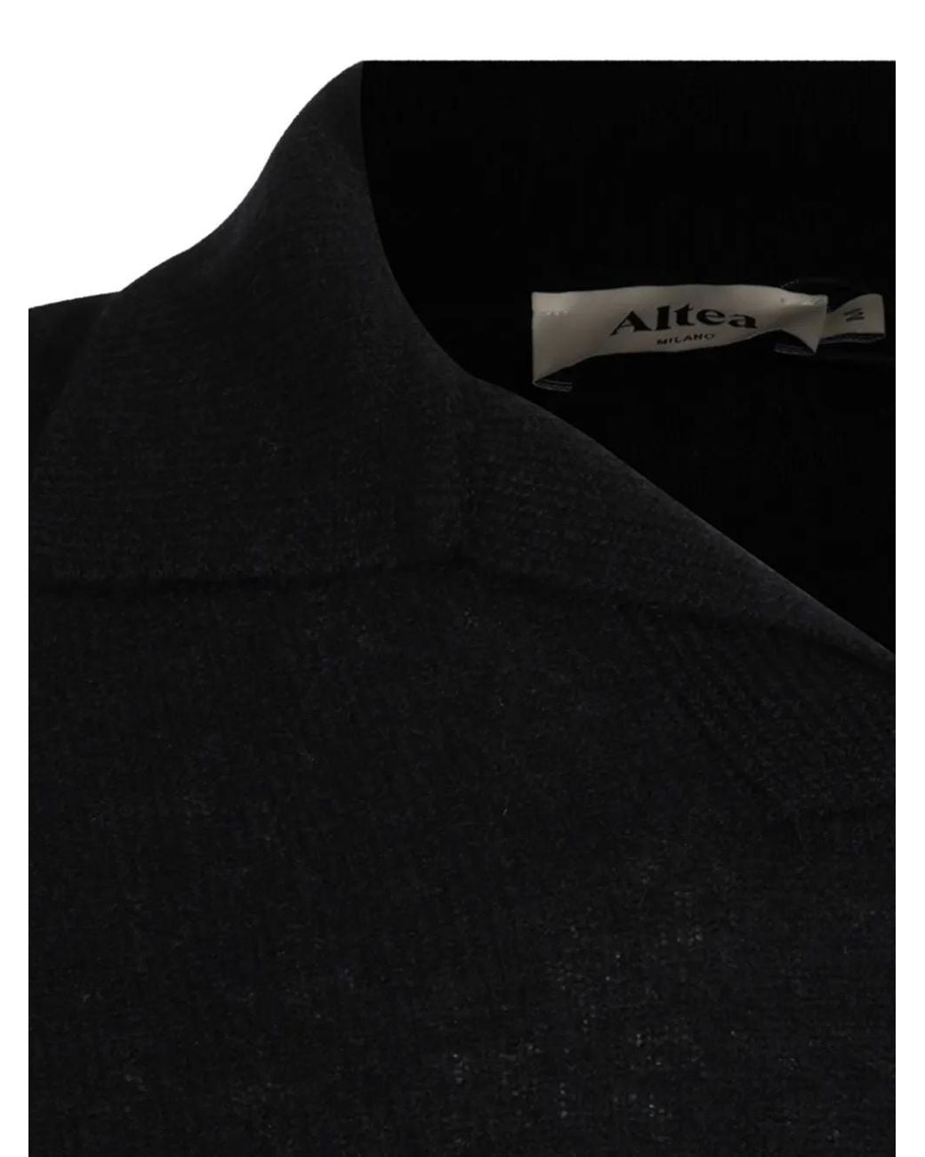 Altea Black V-Neck Sweater for men