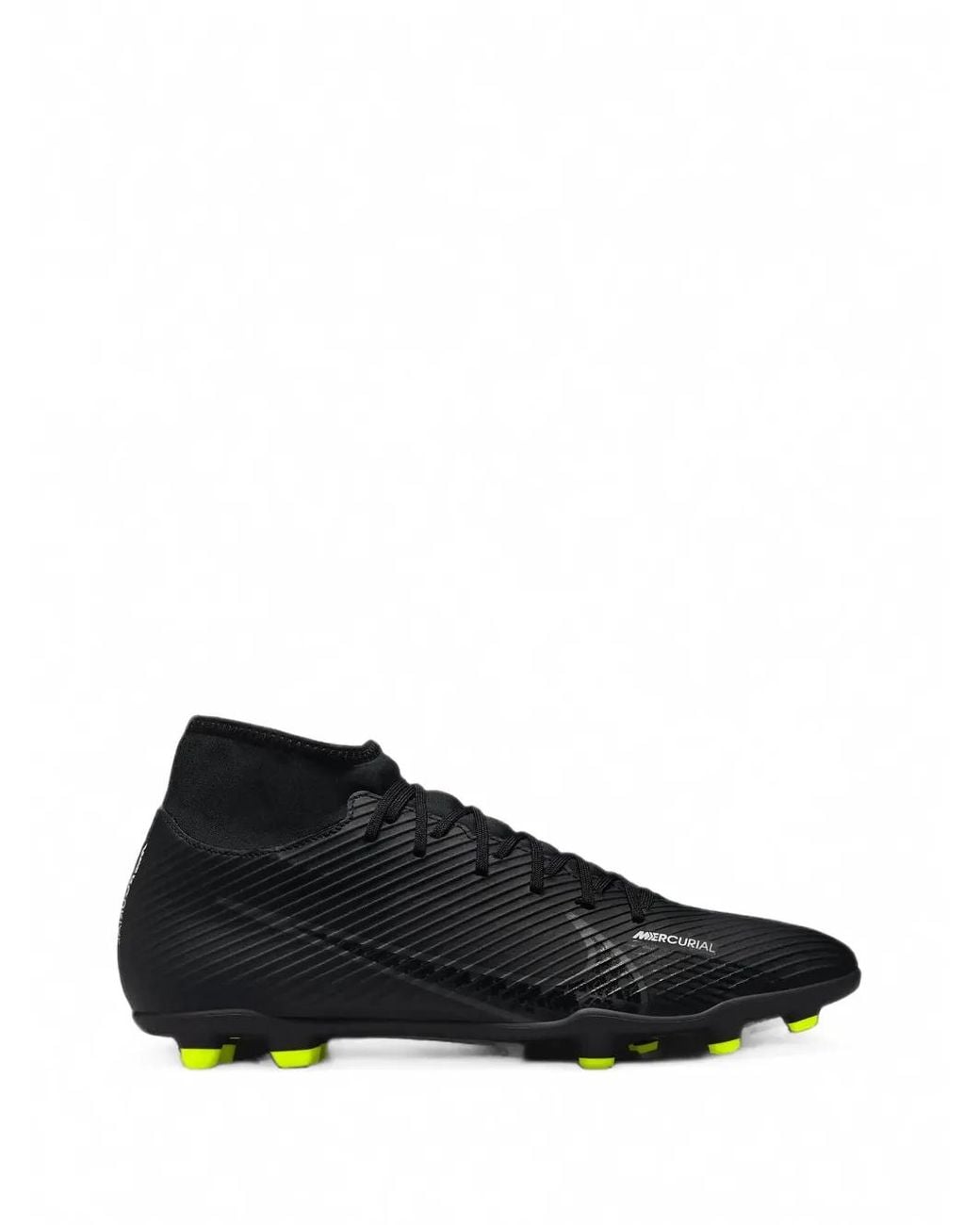 Nike Black Mercurial Superfly 9 Club Low-Top Sneakers for men